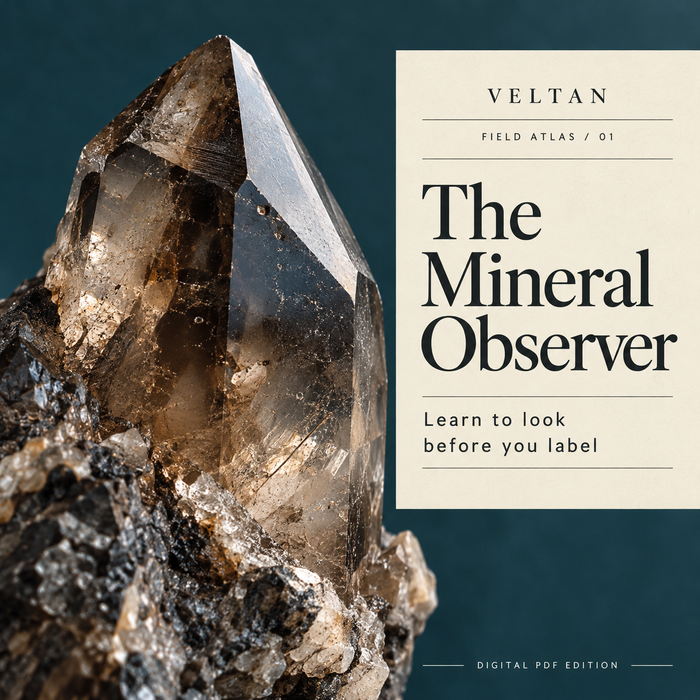 Cover of The Mineral Observer, a digital PDF guide.